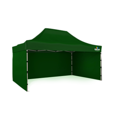 Namiot ekspresowy 3x4,5m z nadrukiem stalowy