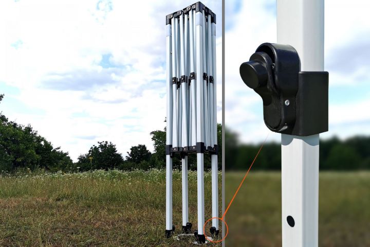 Namiot reklamowy nożycowy 2x3m