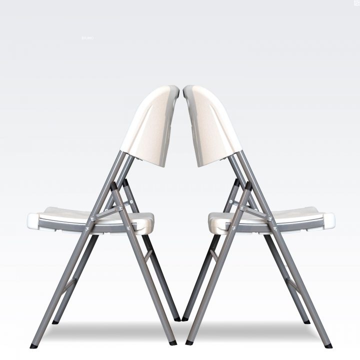 plastikowe składane krzesło